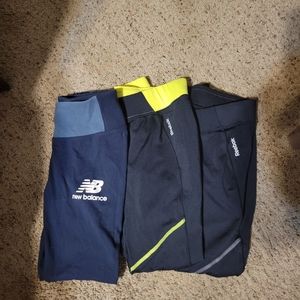 3 pair running tights